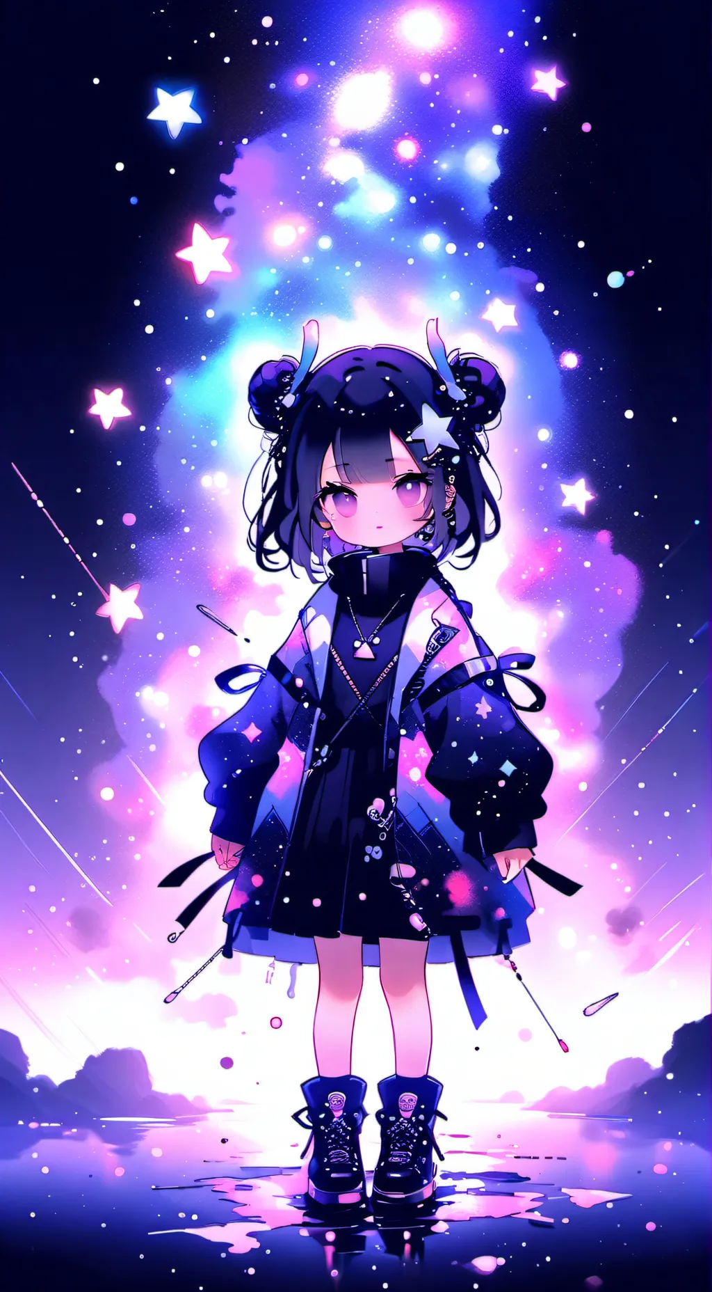 ai character: Siblings au DW background