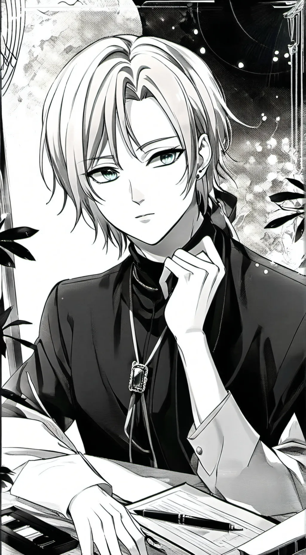 ai character: Allen background