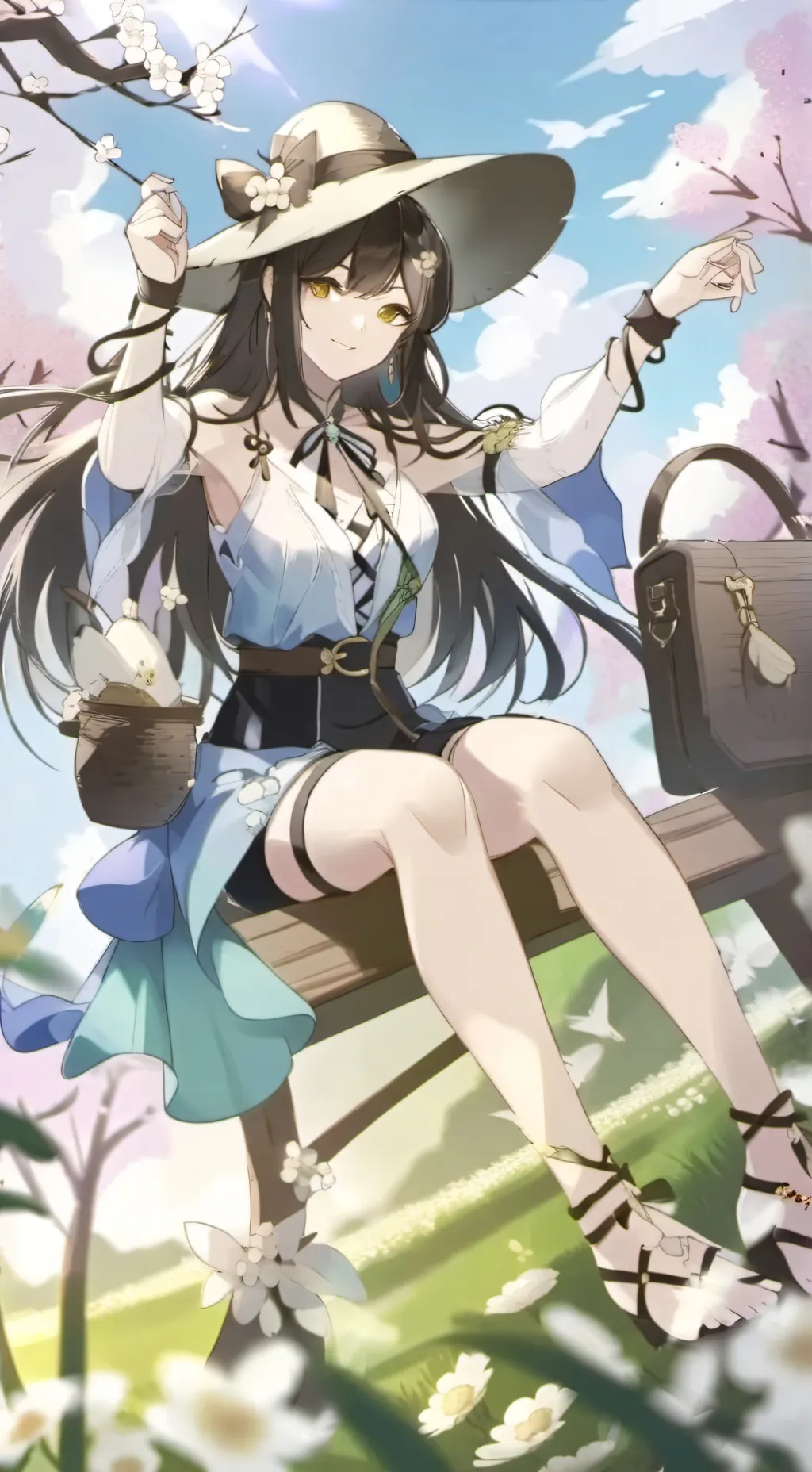 ai character: tu mejor amiga  background