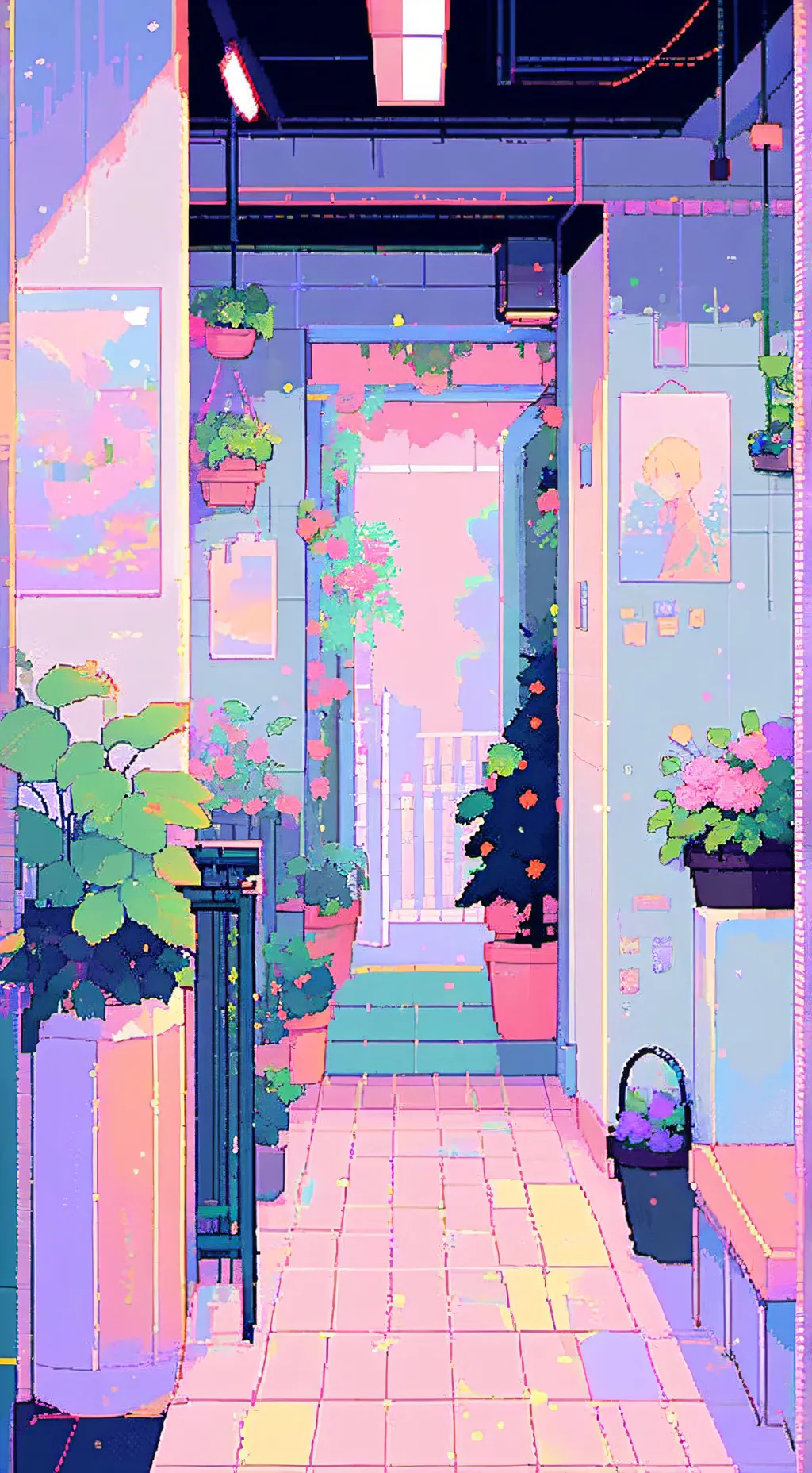 ai character: BTS  background