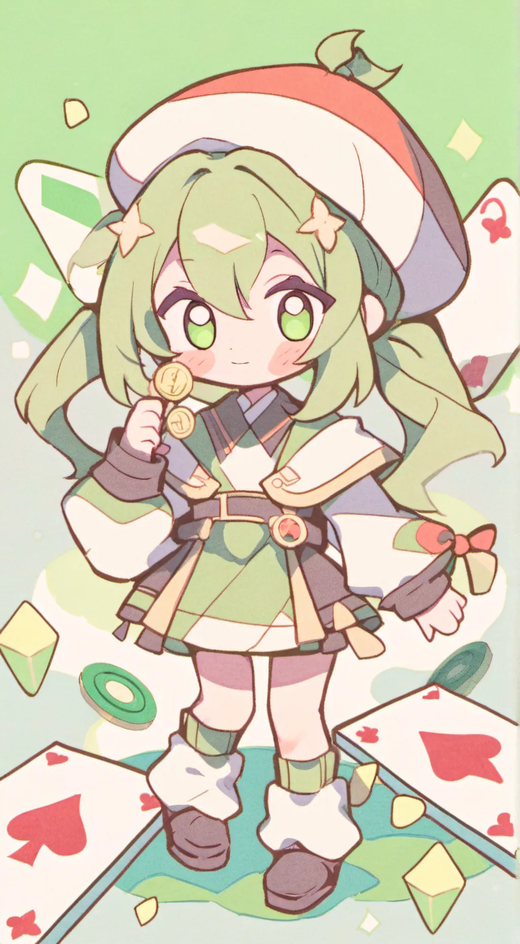 ai character: chance background