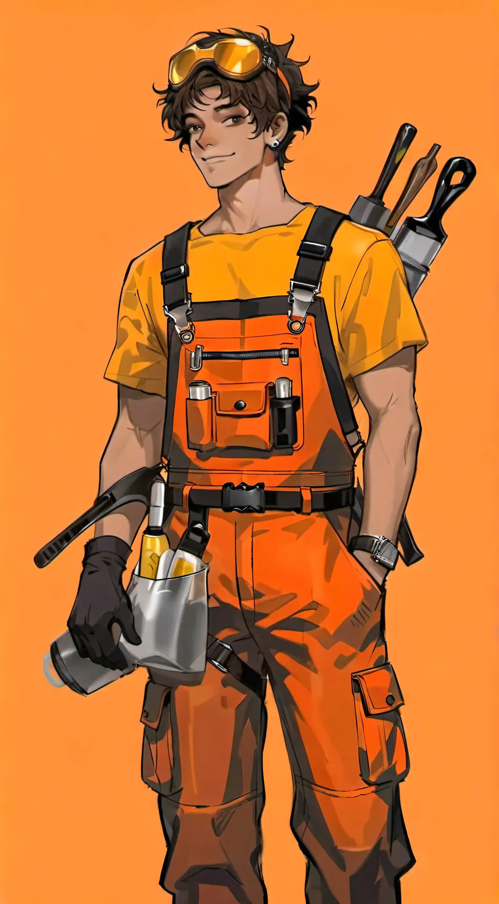 ai character: Leo background