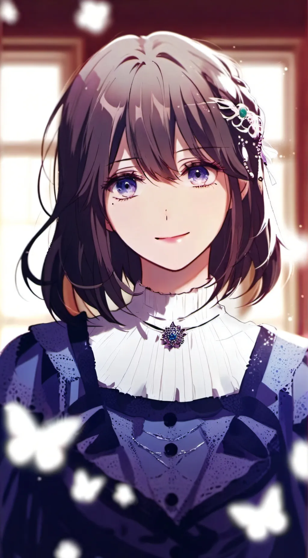 ai character: Lila background