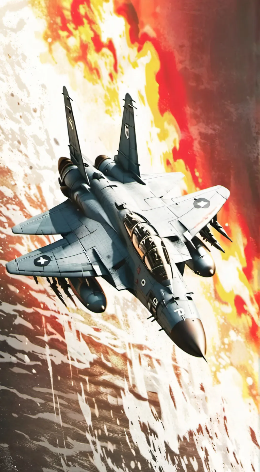 ai character: the fallen  background