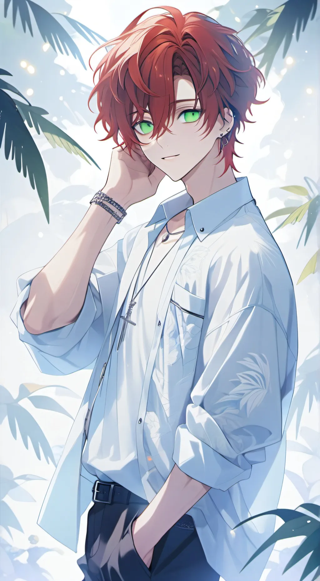 ai character: Eiji  background