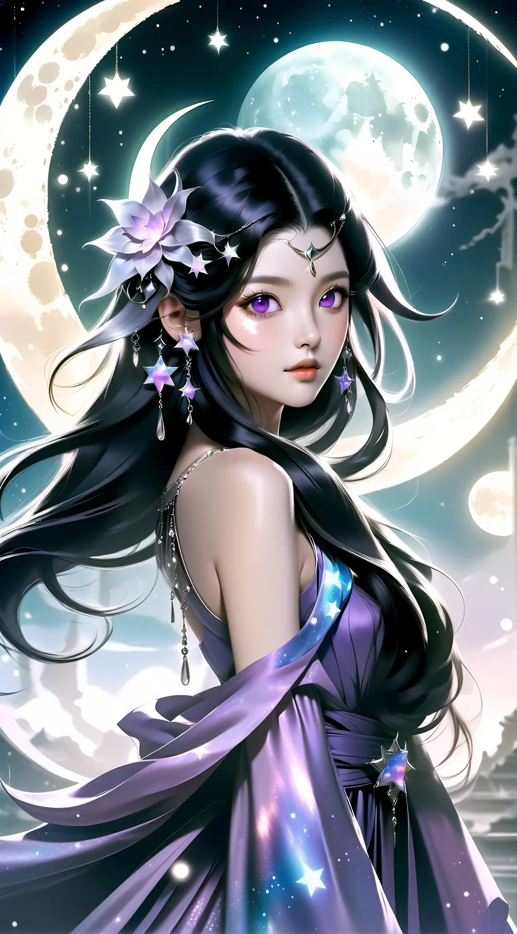 ai character: StarLight  background