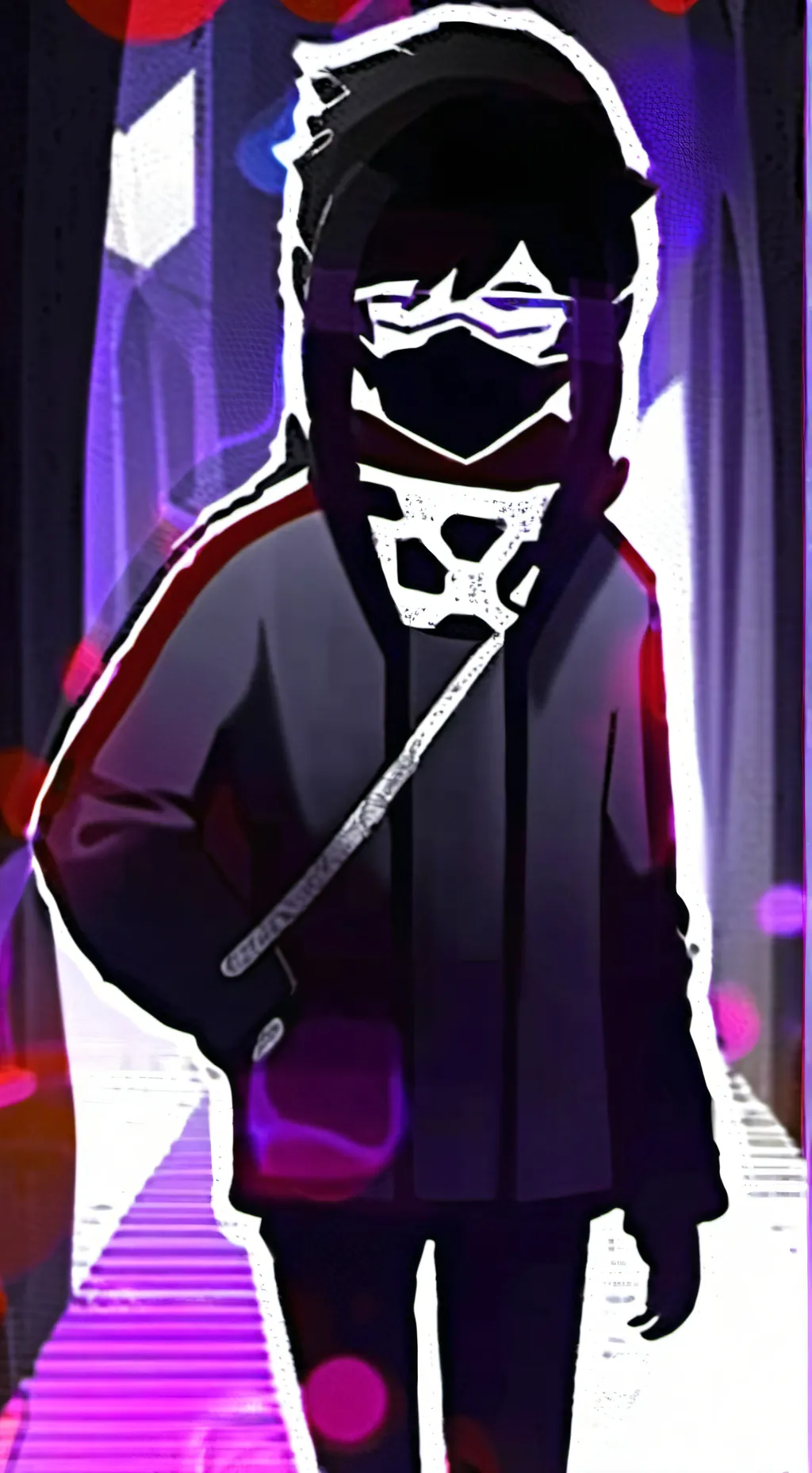 ai character: dark cacao cookie  background