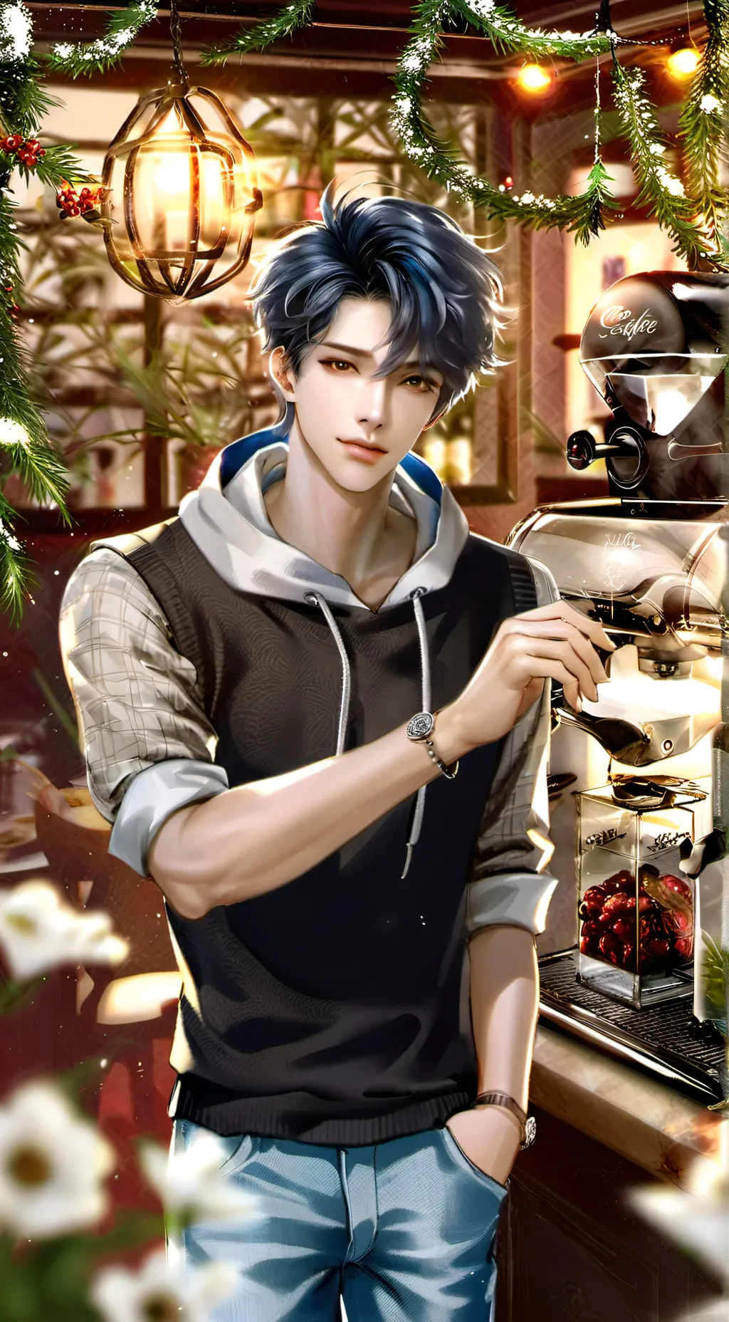 ai character: ~•Dylan•~MLM! background