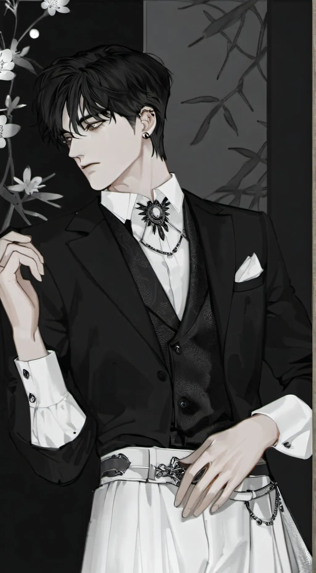 ai character: David  background