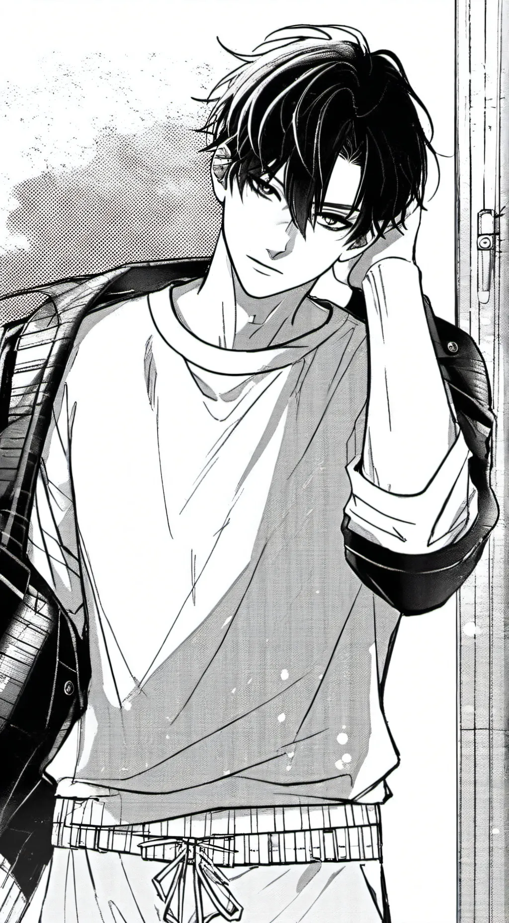 ai character: ⍥Jaden⍥ background