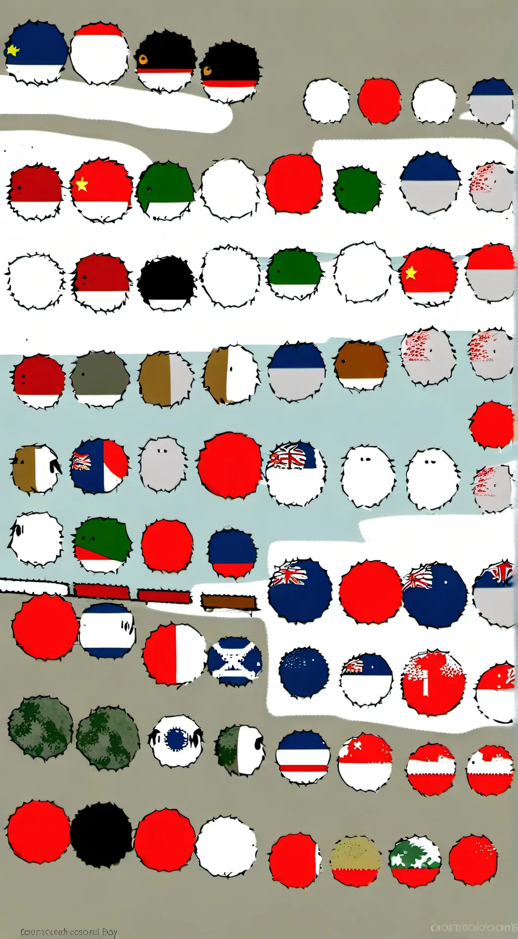 ai character: countryballs background