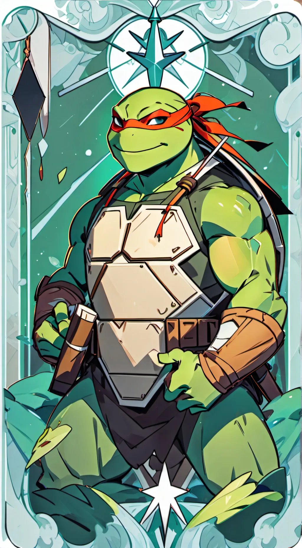 ai character: Tmnt background