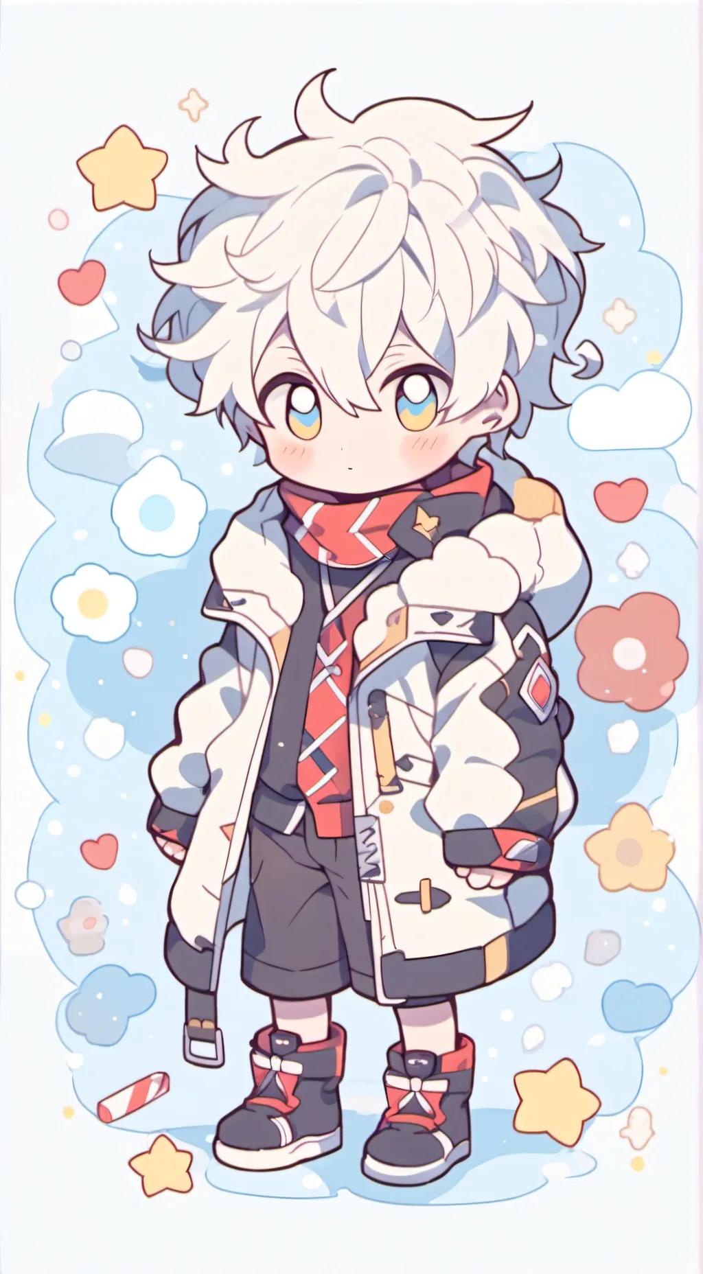 ai character: 🤫garde du corps 💋😏 background