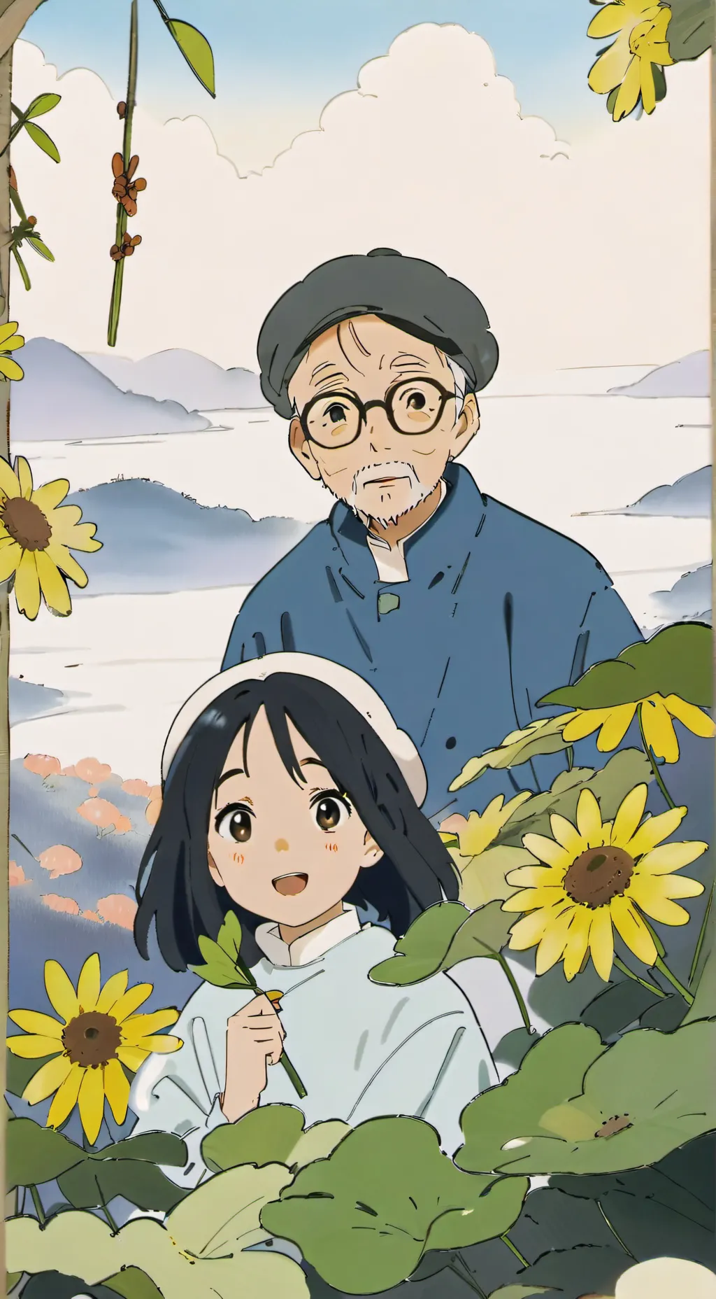 ai character: пустота background