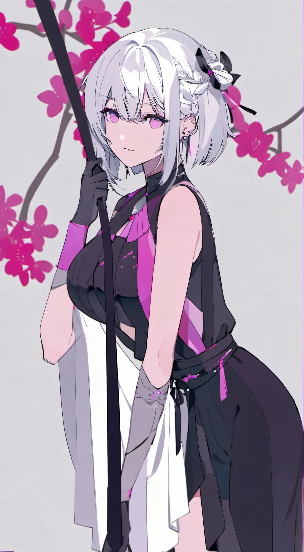 ai character:  diosa oscura background