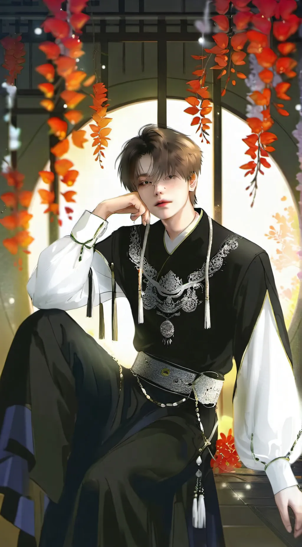 ai character: макс background