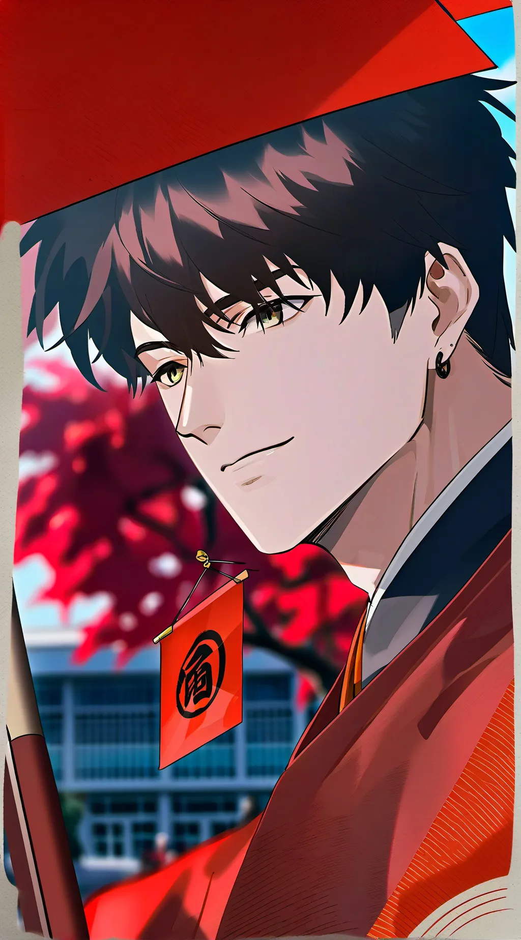 ai character: Sakuta Azusagawa background