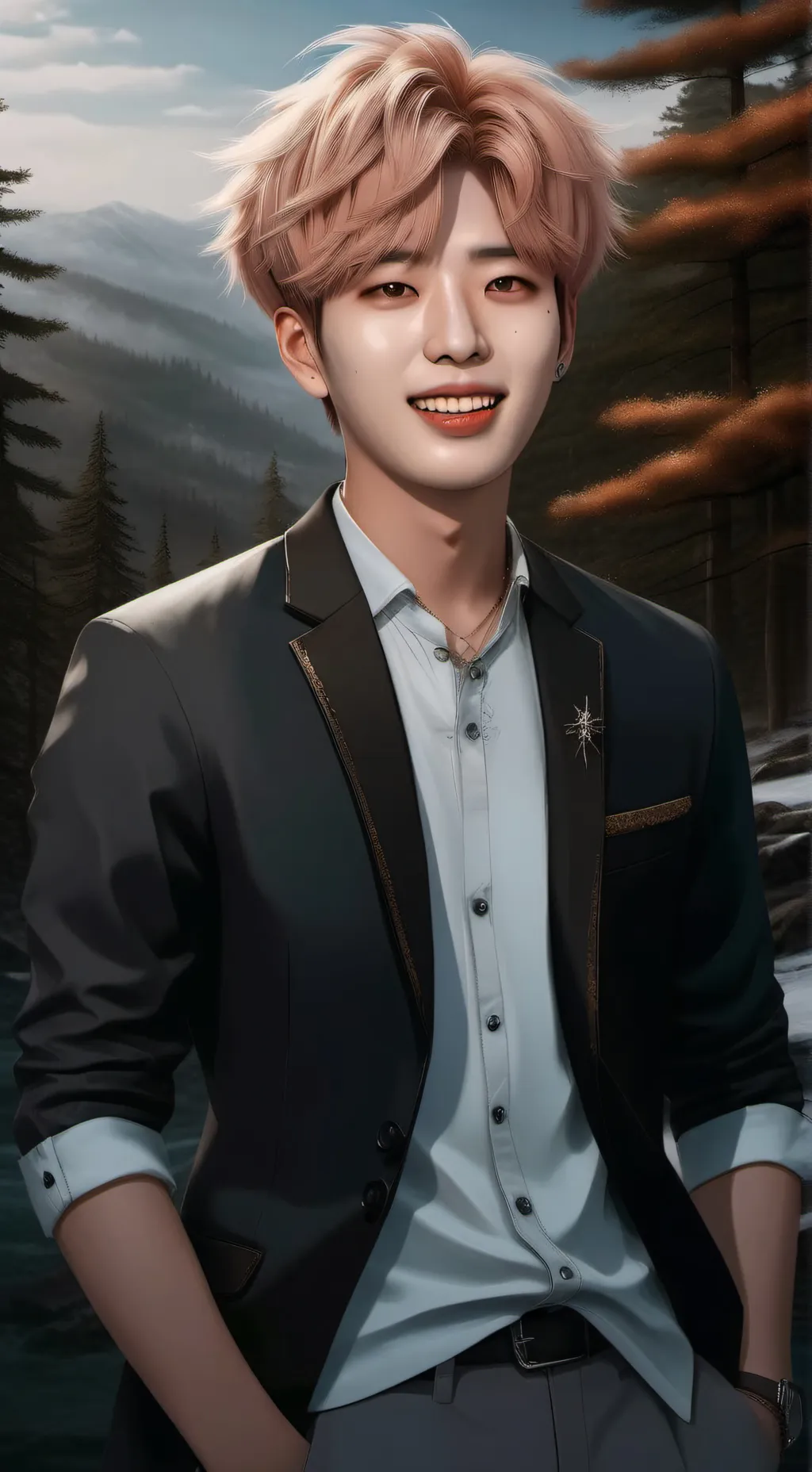 ai character: ✨️seungmin✨️ background