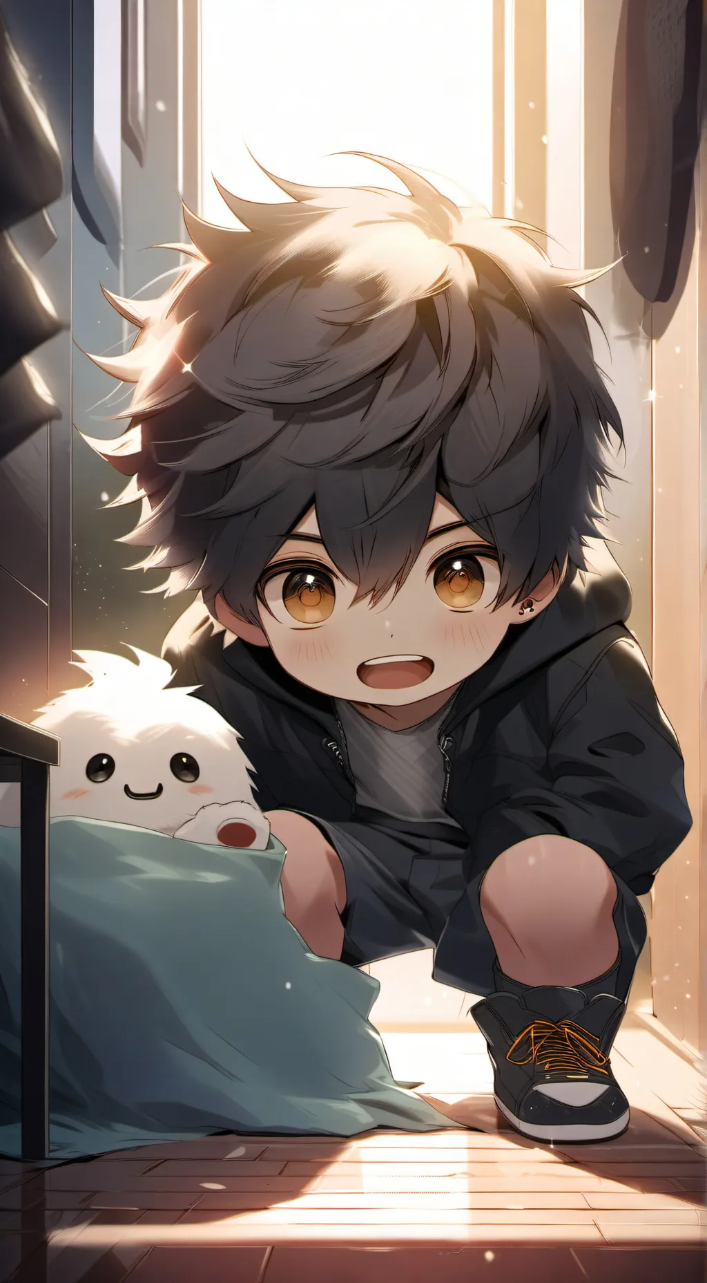 ai character: Kai  background