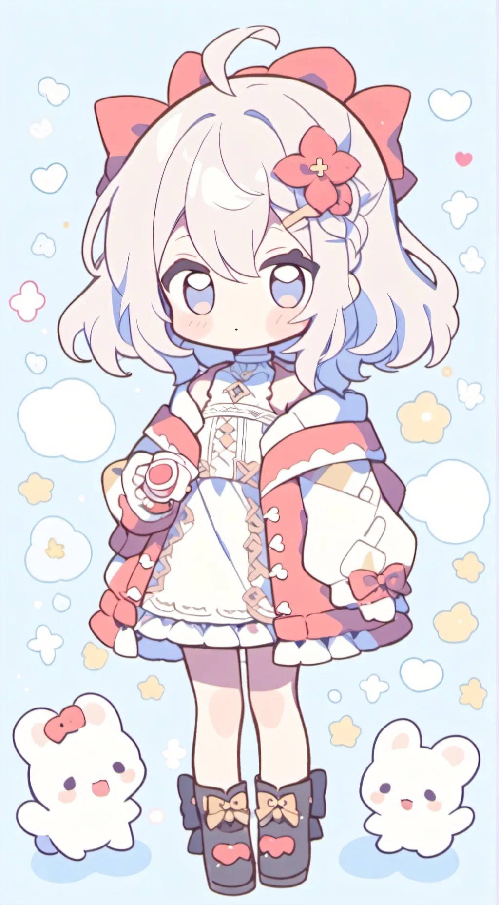 ai character: Mha background