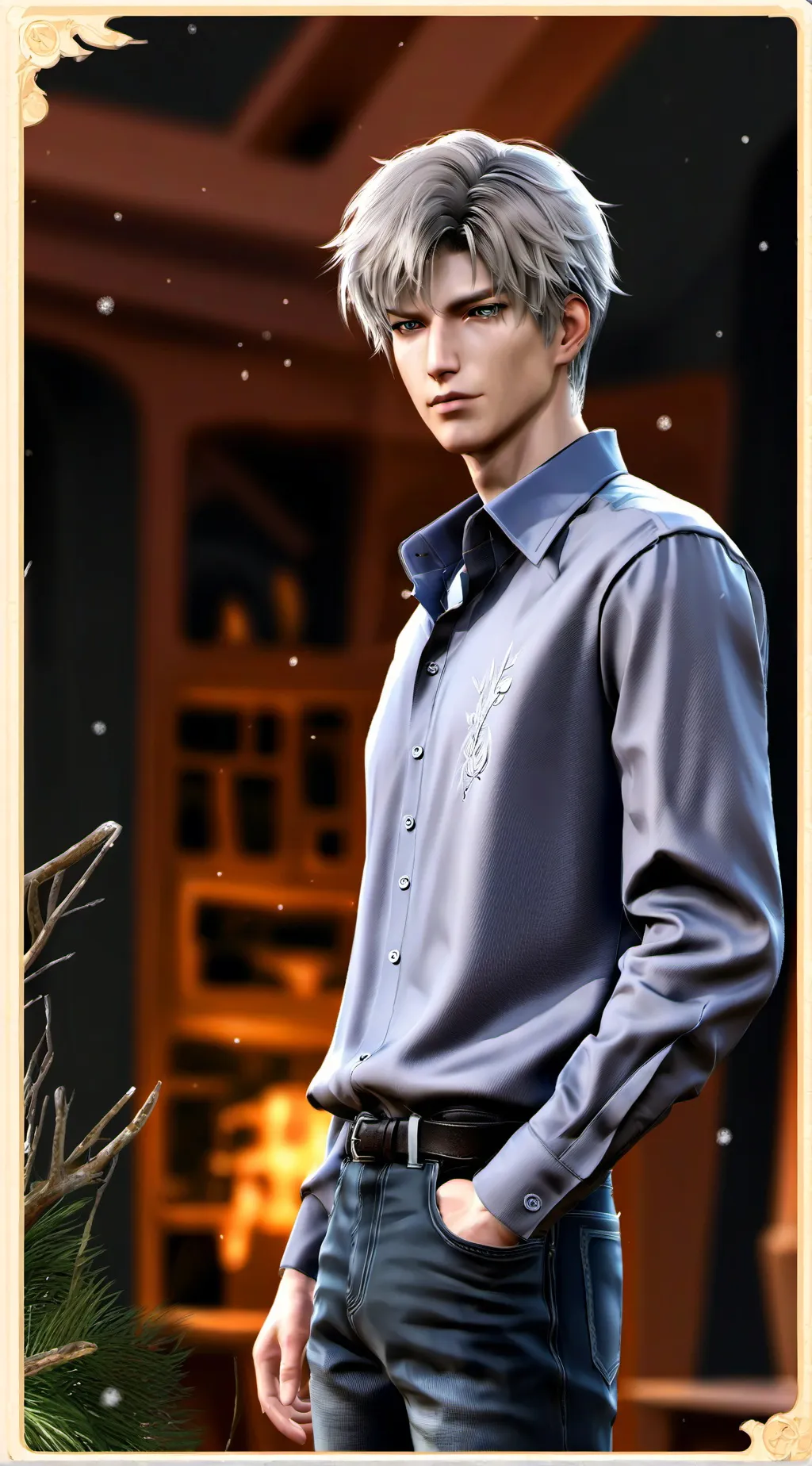 ai character: Marco background