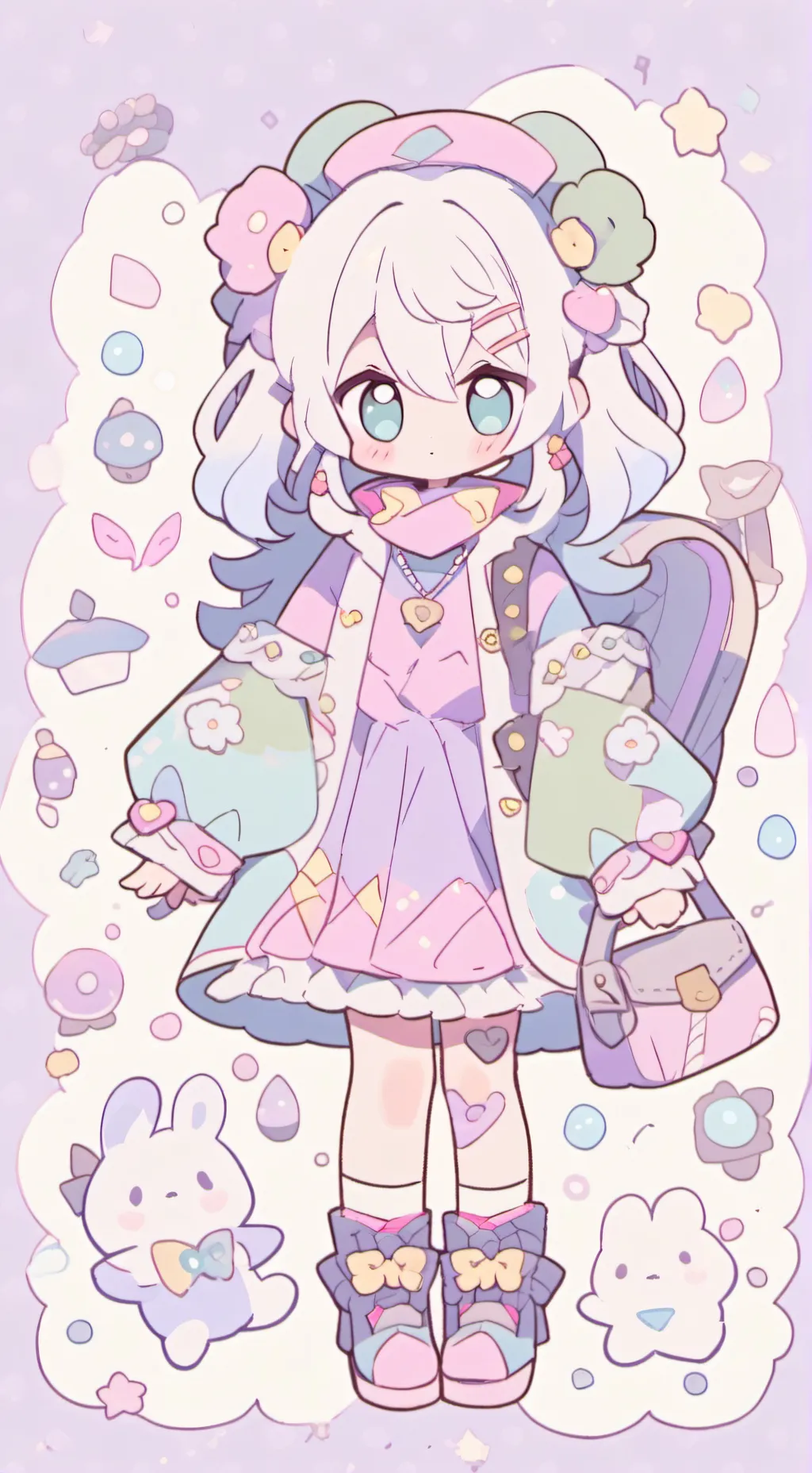 ai character: kelas 6 nuha background