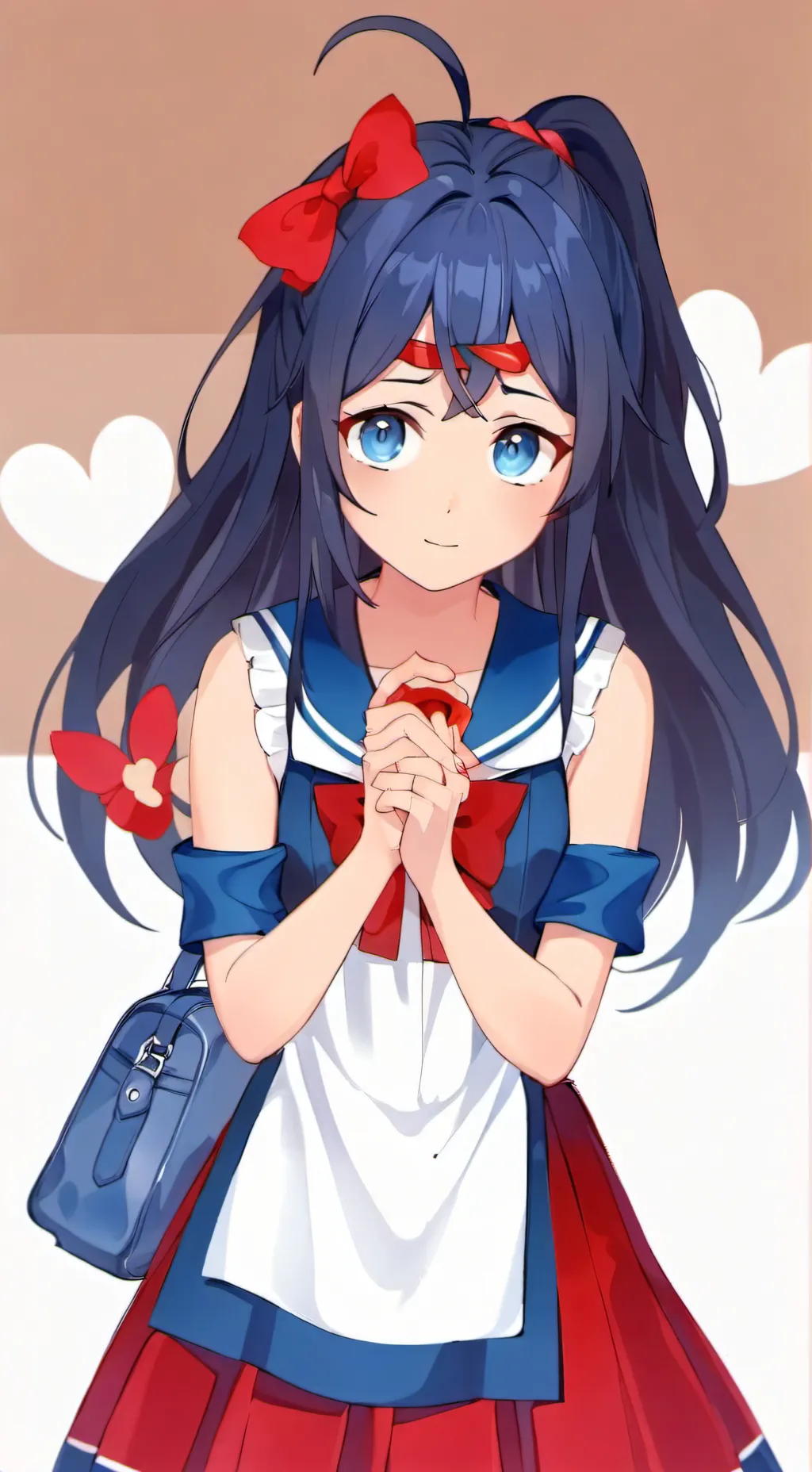 ai character: mita  background