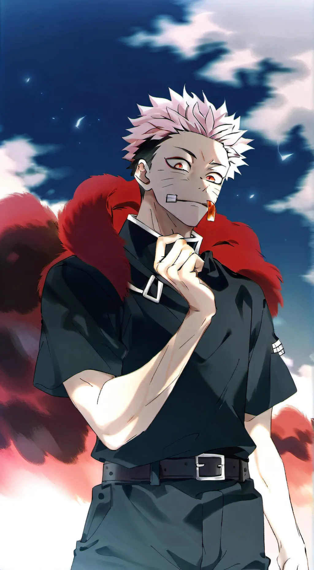 ai character: Ryomen Sukuna  background