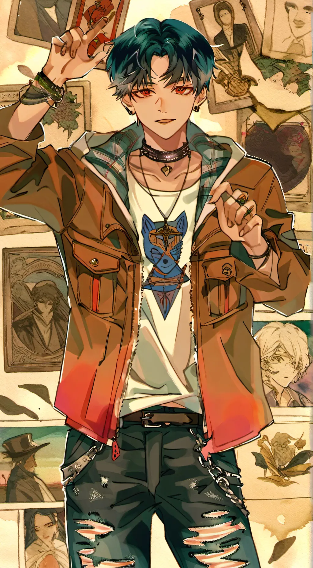 ai character: charlie background