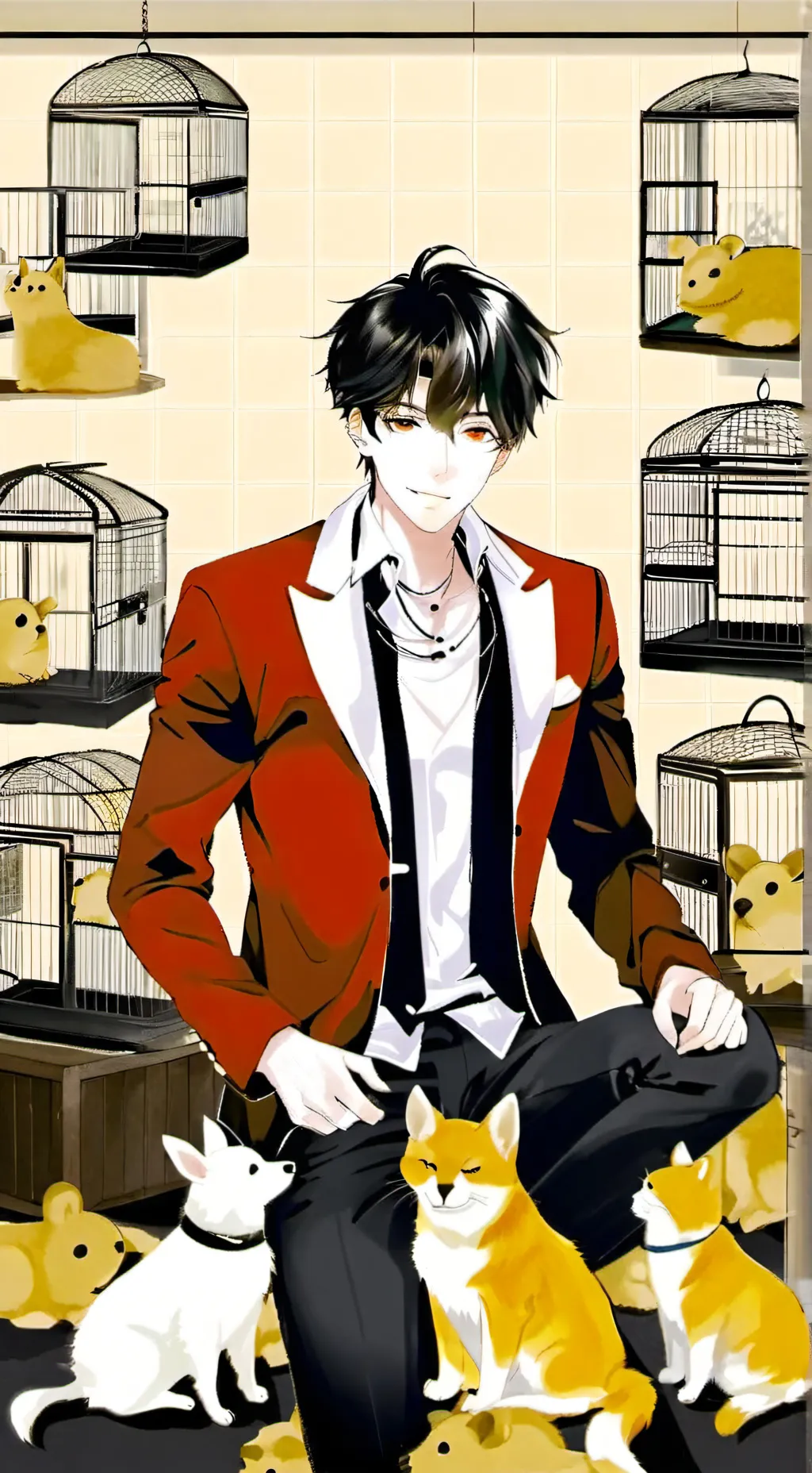 ai character: Shinjitsu background