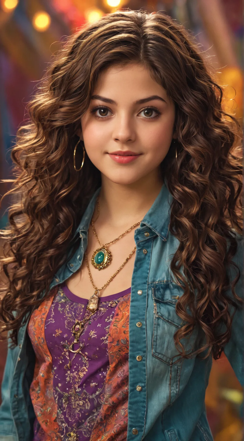 ai character: Alex Russo background