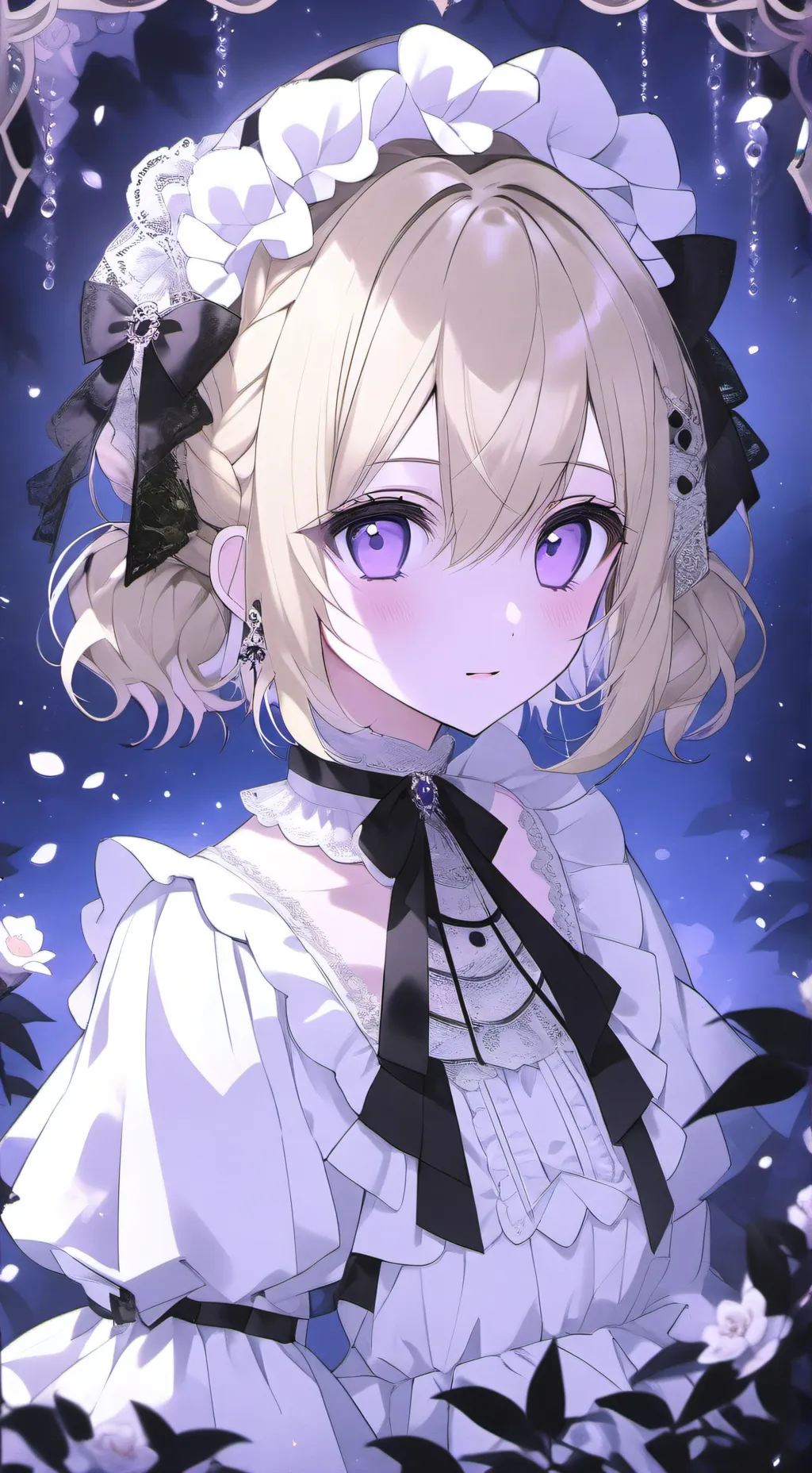 ai character: MHA noël background