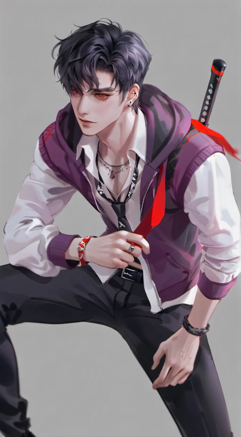 ai character: Aaron  background