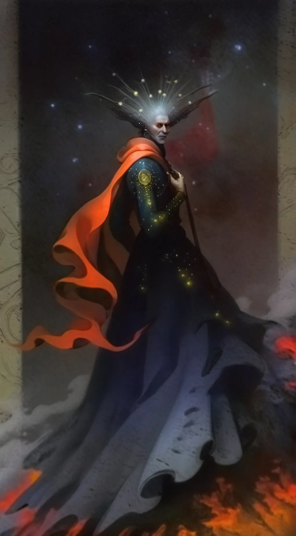 ai character: old sour patch kid background