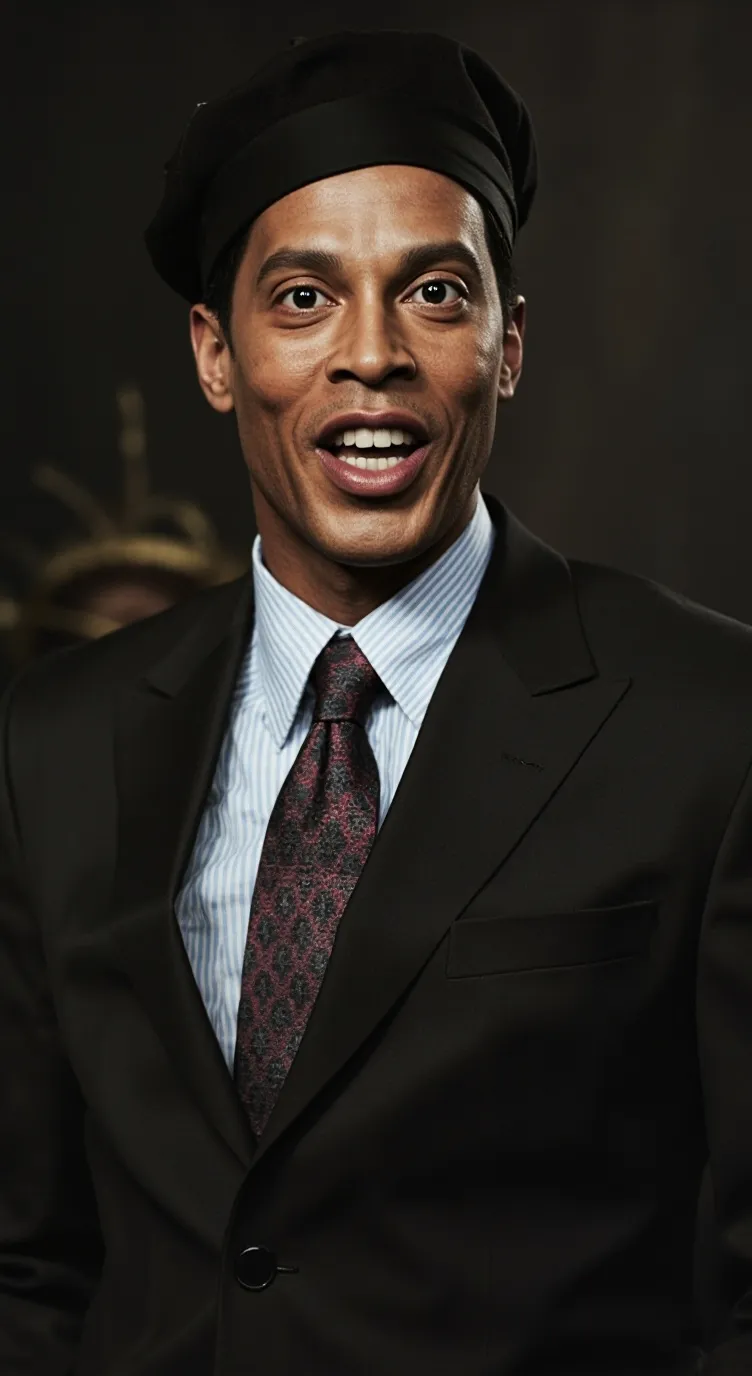 ai character: Ronaldinho Gaúcho background
