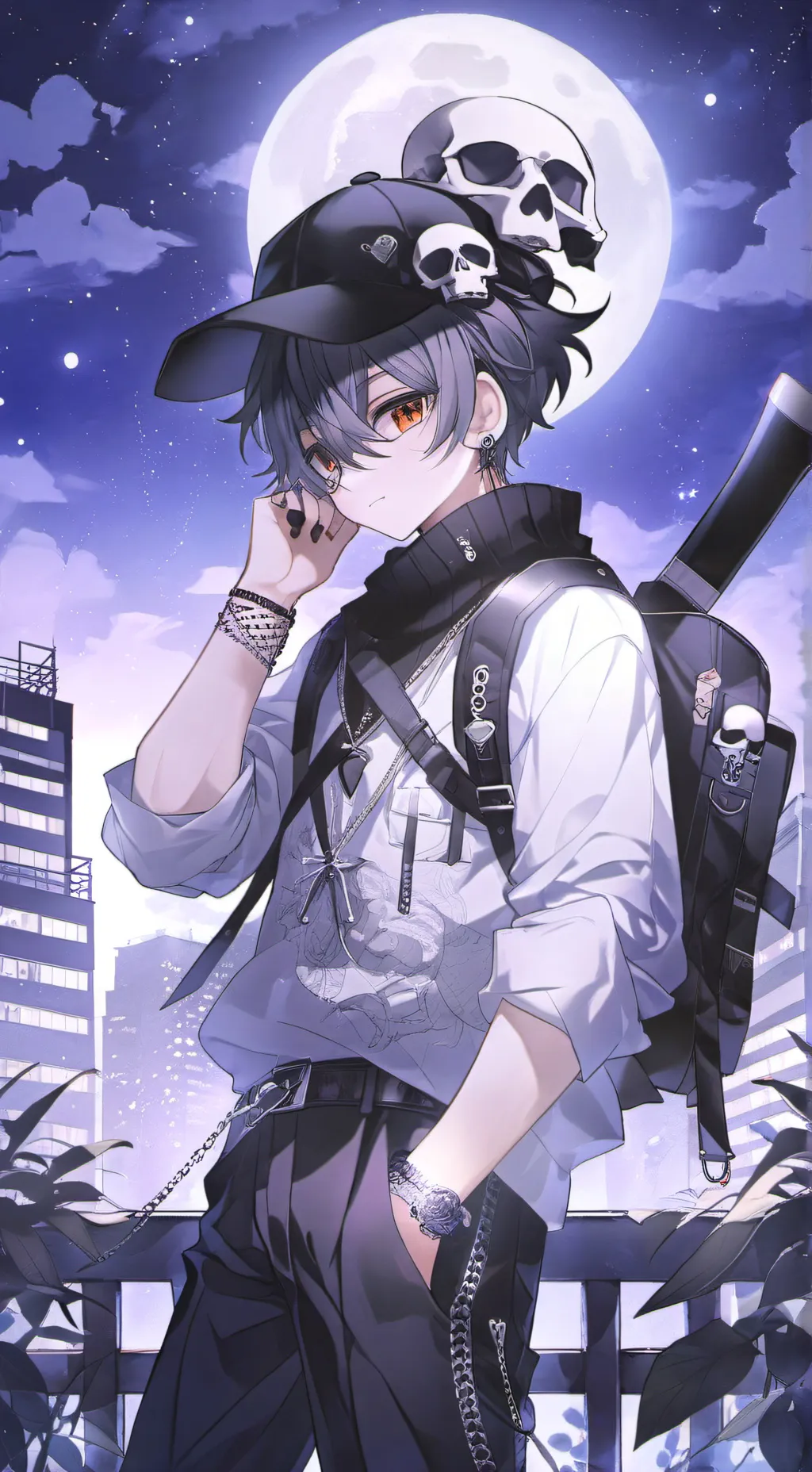 ai character: Sinso shakara oso background