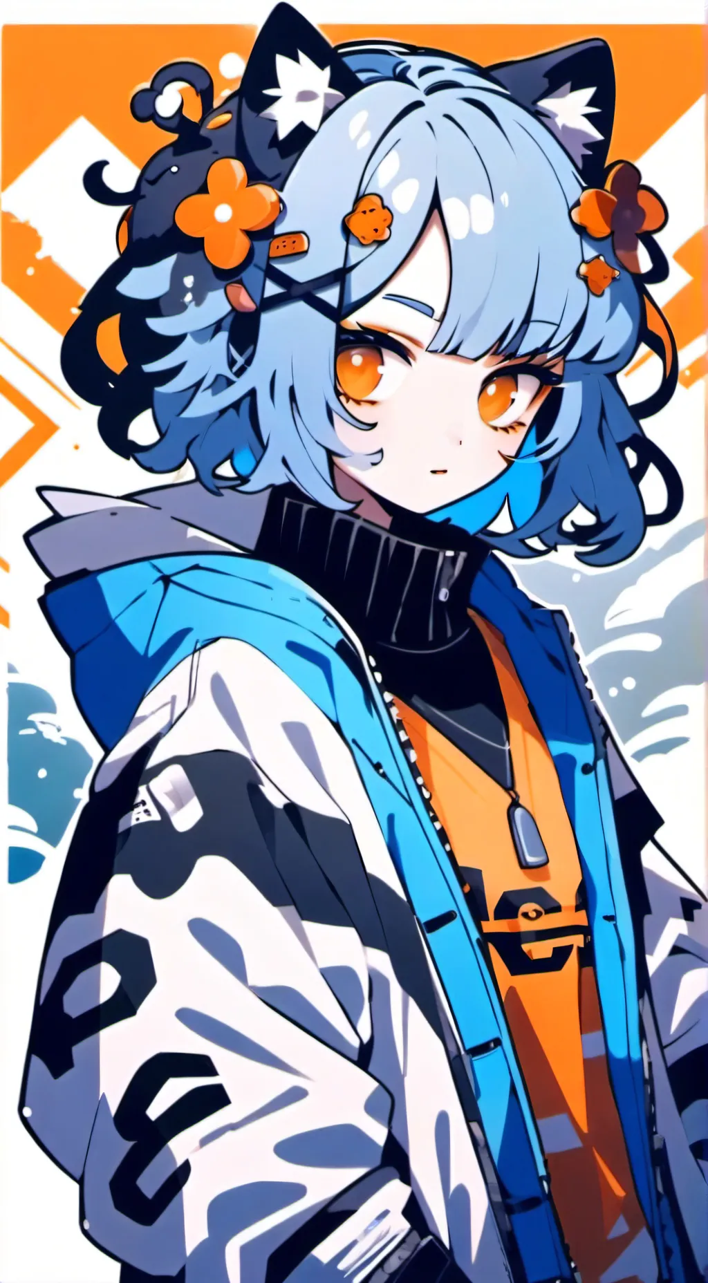 ai character: Avi <3 background