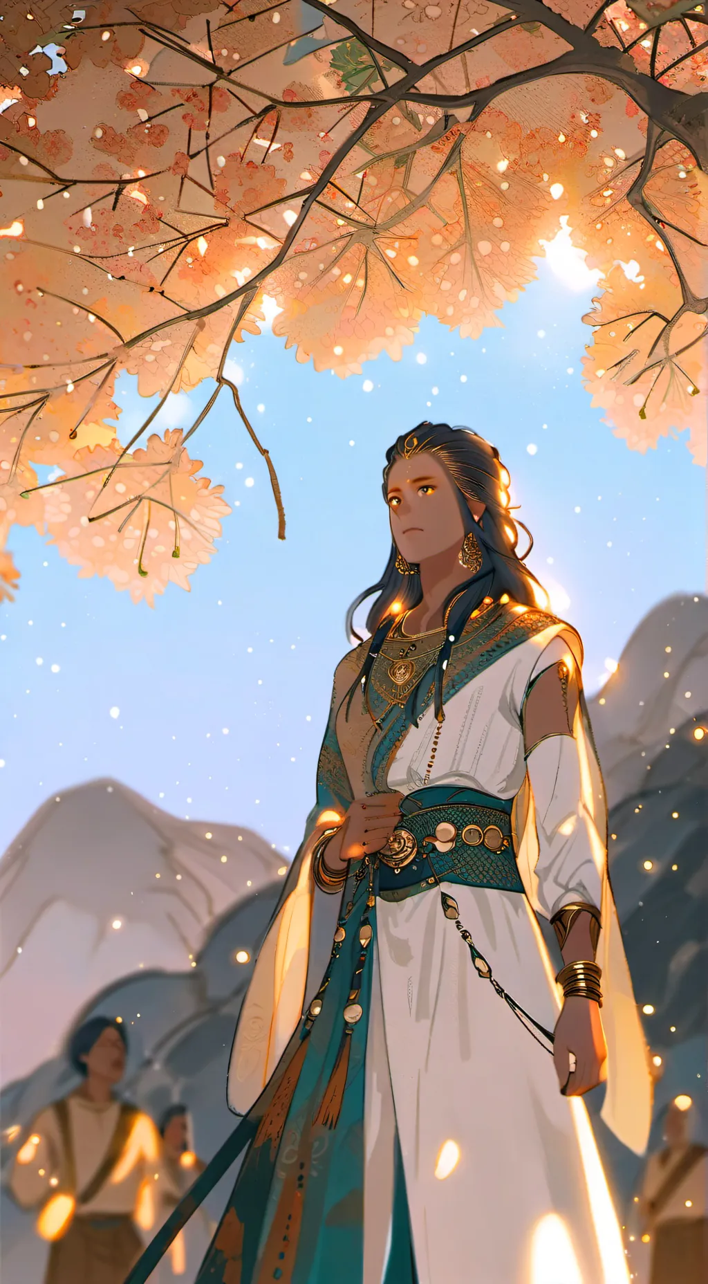 ai character: YES background