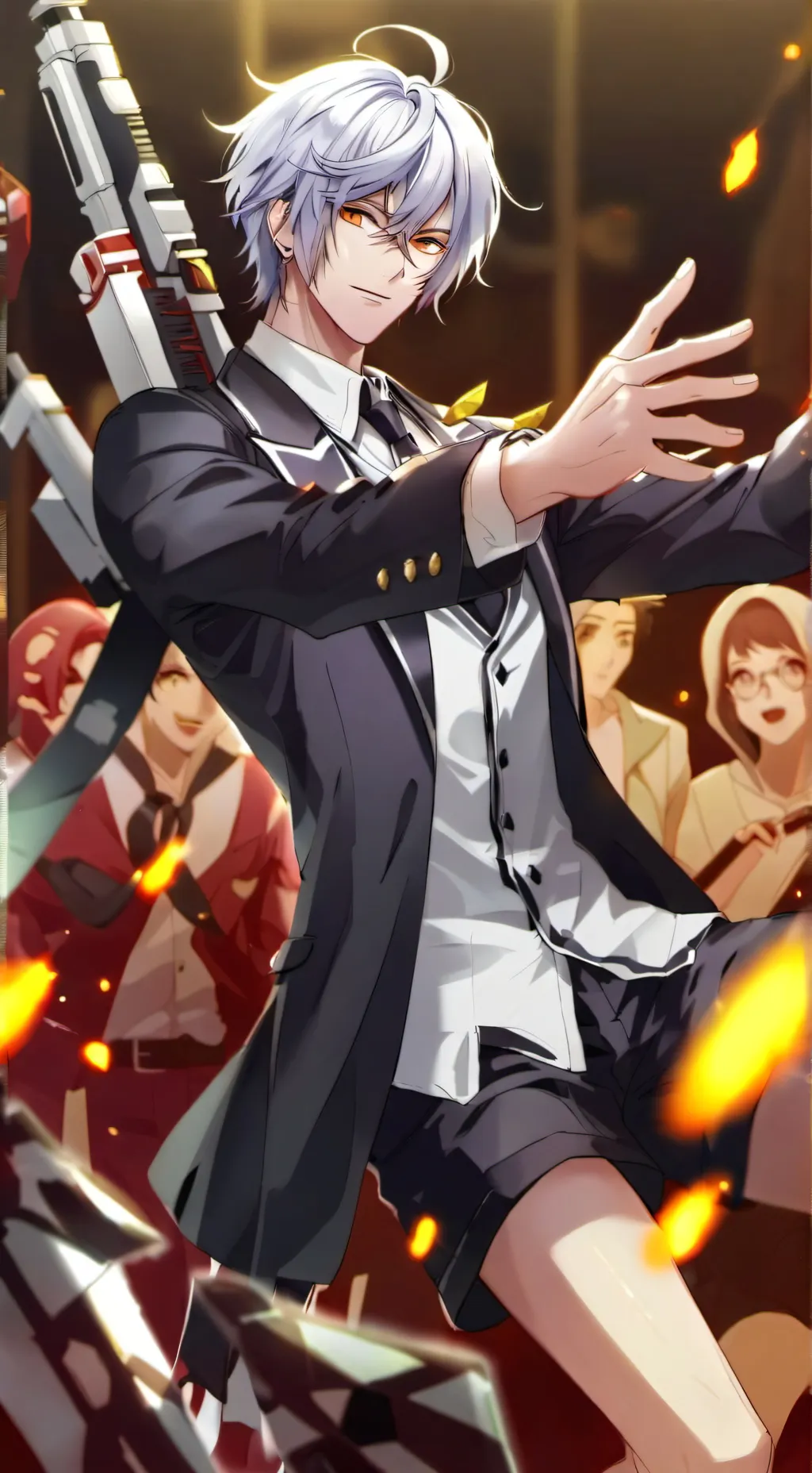 ai character: SPRUNKI COD ZOMBIE background