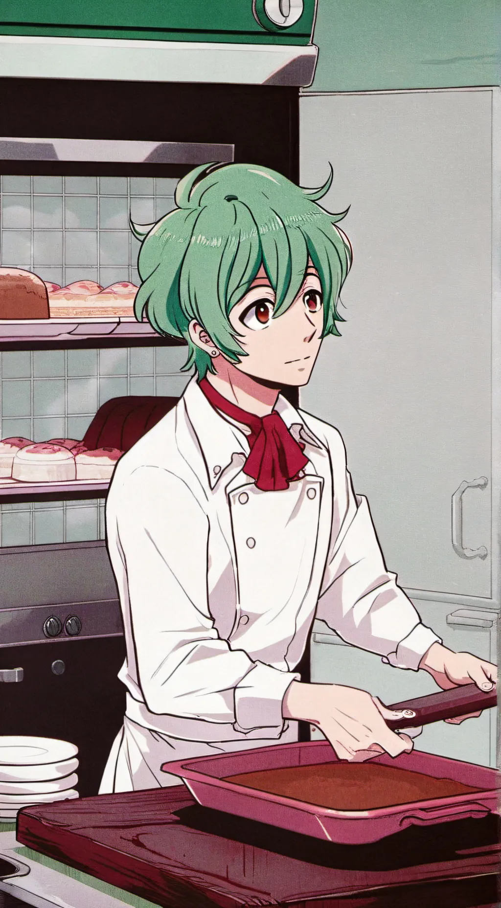 ai character: Fruitcake?.. background