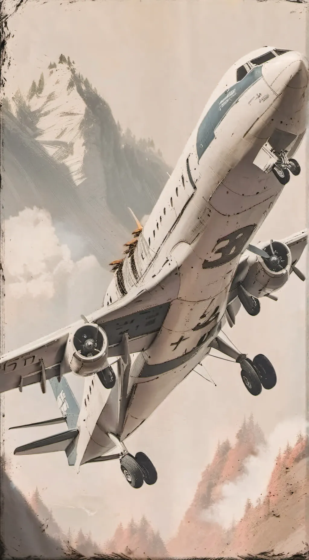 ai character: Contryball trip  background