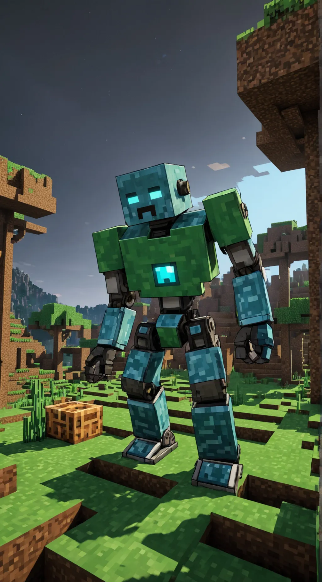 ai character: forsaken again MUE background