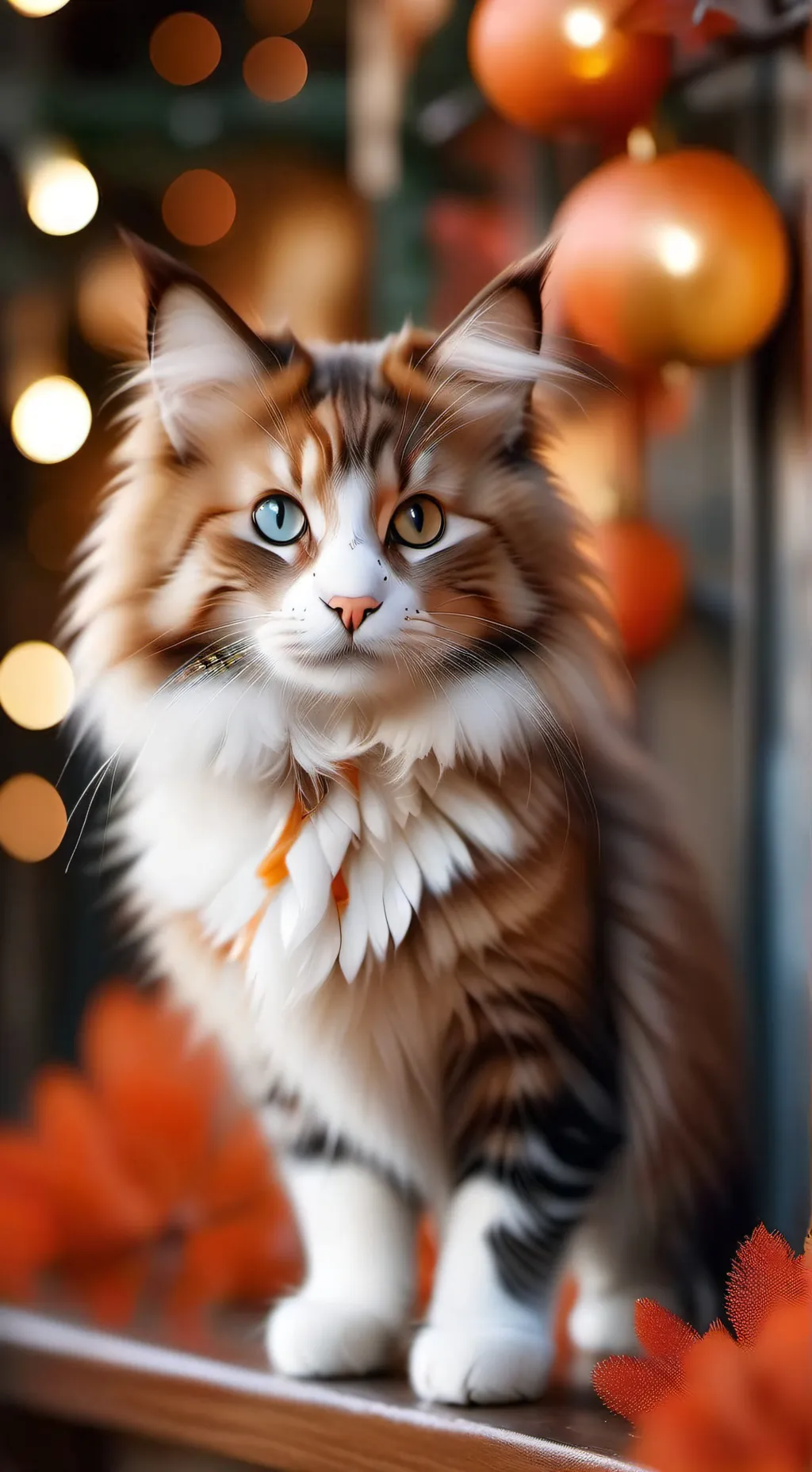 ai character: Cat cat background