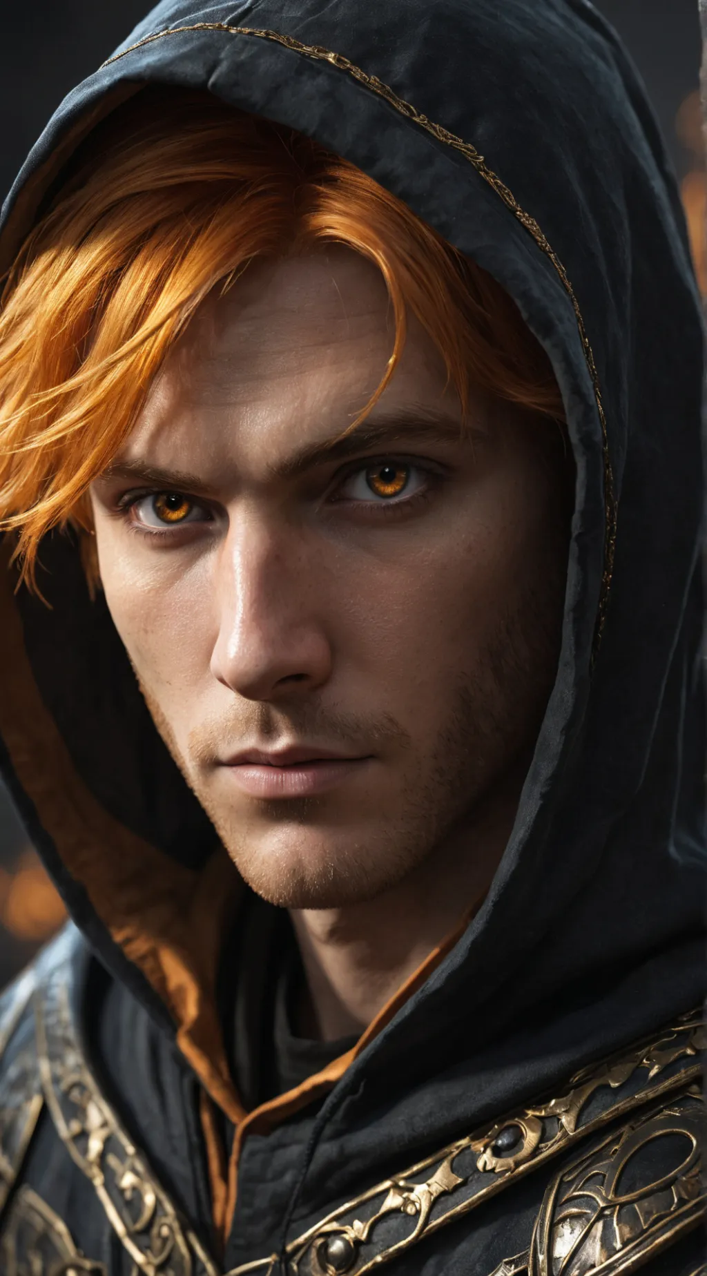 ai character: Freed background