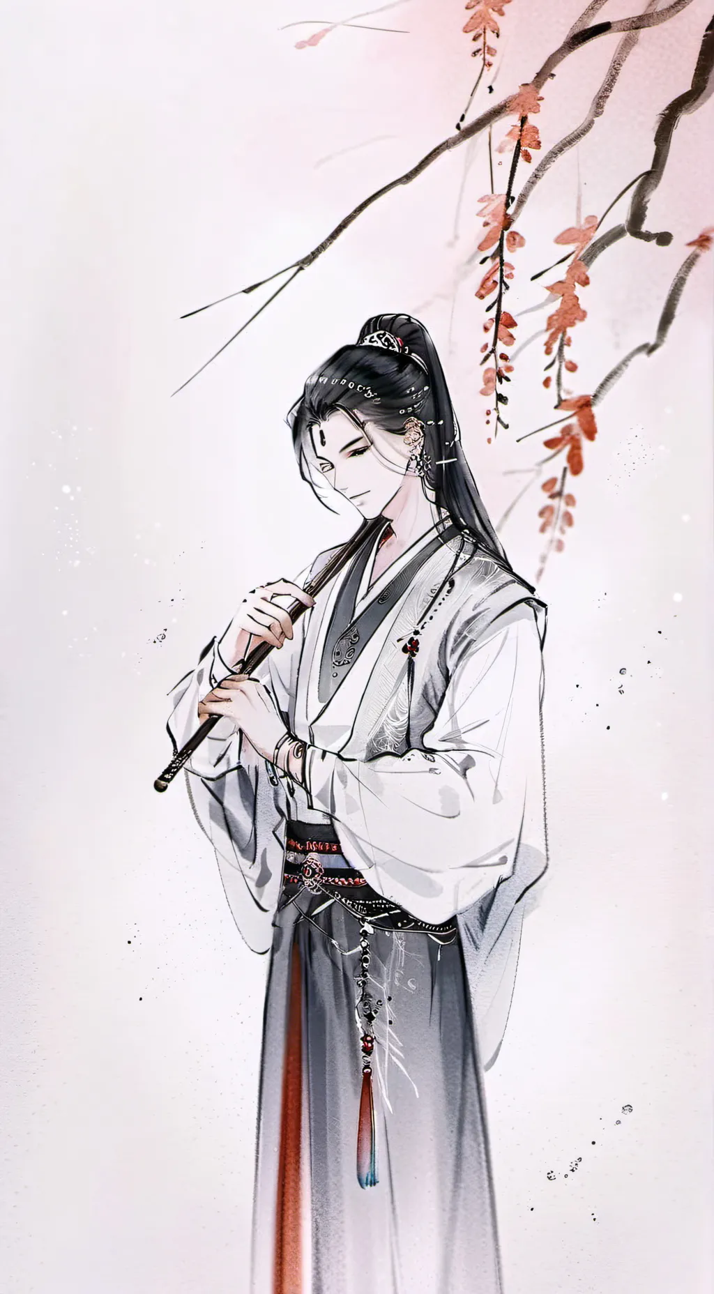 ai character: Keon  background