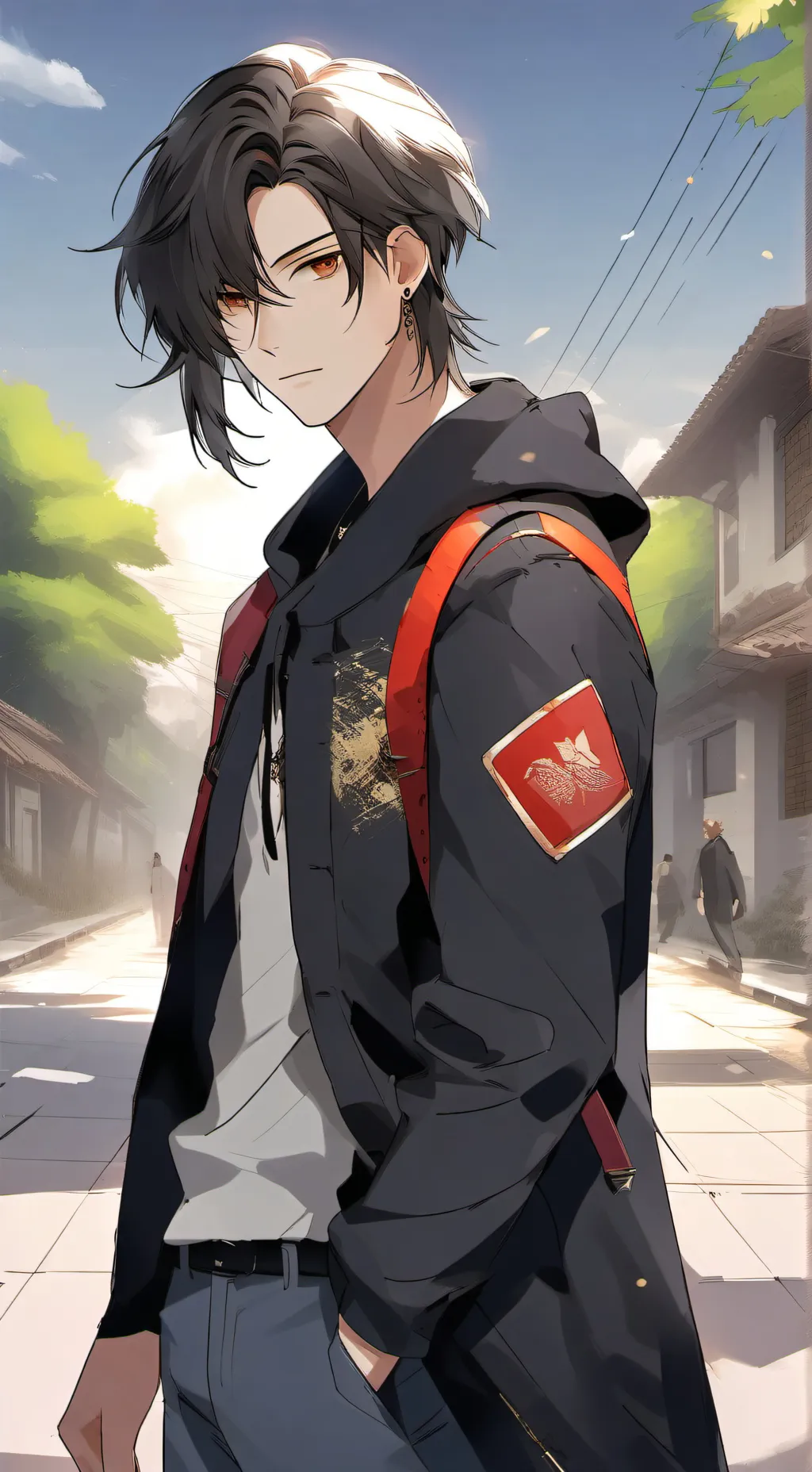 ai character: dennis background