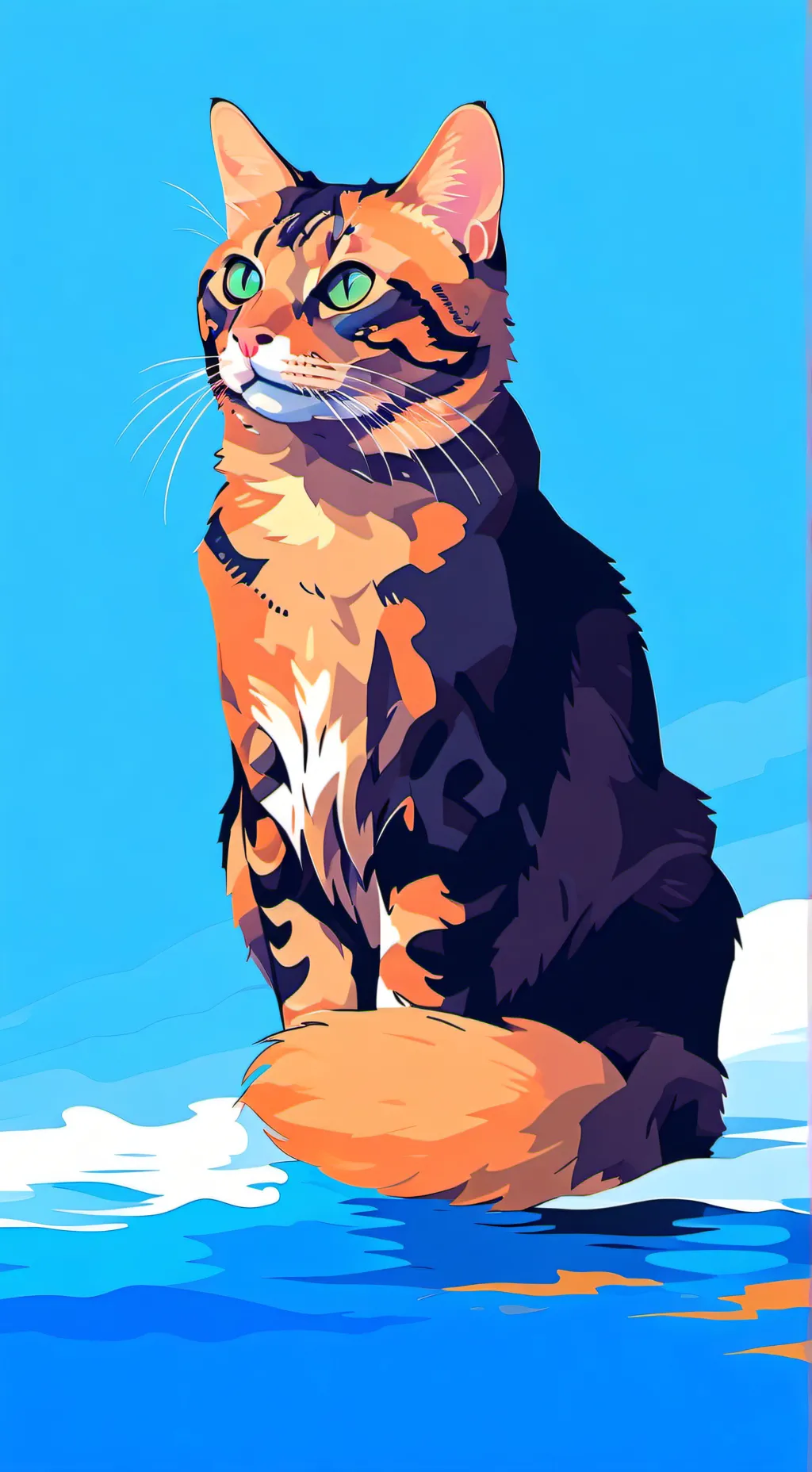 ai character: bumblespot {oc} background