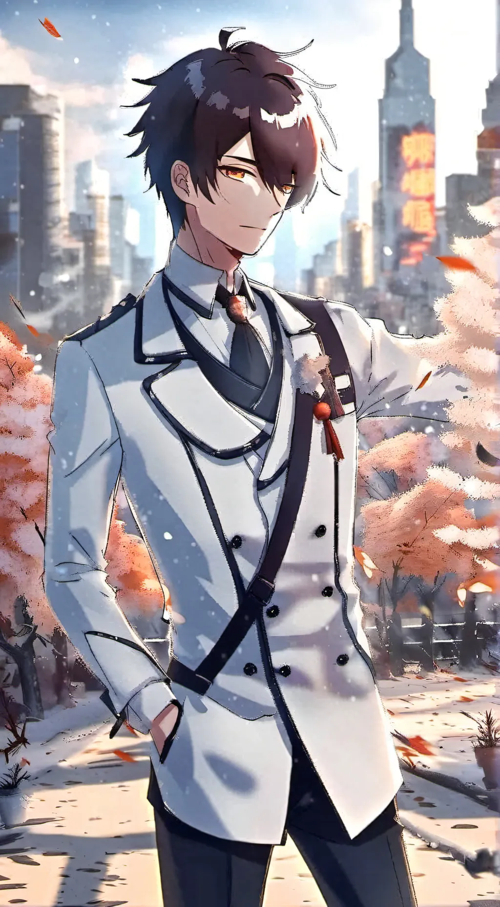 ai character: el chico mas guapo background