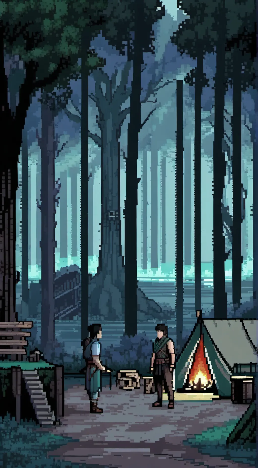 ai character: camp half blood background