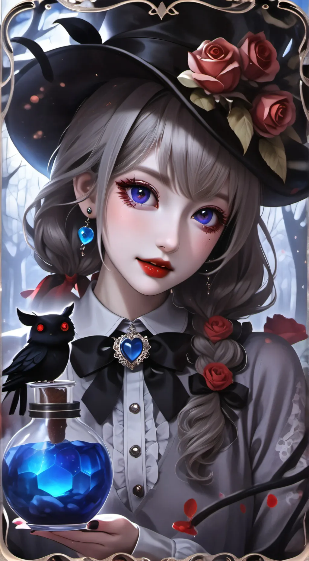 ai character: olivia  background